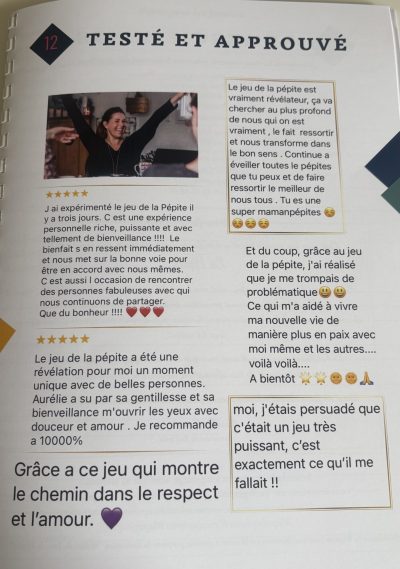 Avis jeu de la Pépite Avis jeu de la Pépite